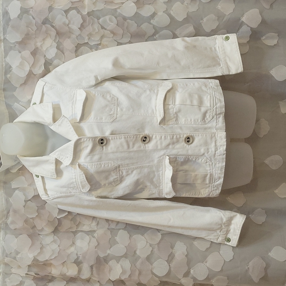 Old Navy size M, white jacket